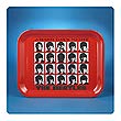 Beatles A Hard Day's Night Serving Tray